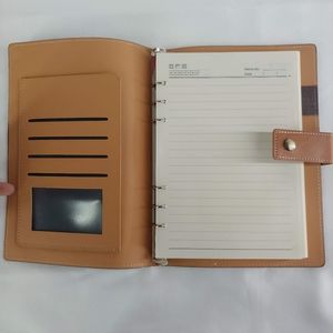 Journal Binder in brown lets keep voyaging